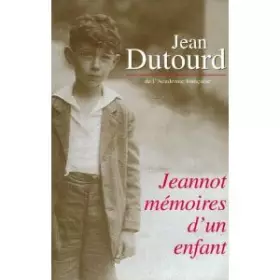 Couverture du produit · Jeannot : Mémoires d'un enfant