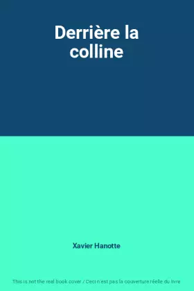 Couverture du produit · Derrière la colline