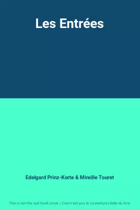 Couverture du produit · Les Entrées