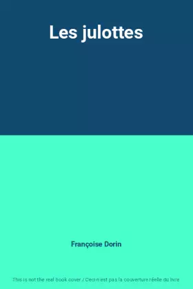 Couverture du produit · Les julottes