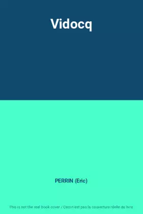 Couverture du produit · Vidocq