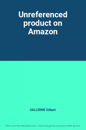 Couverture du produit · Unreferenced product on Amazon