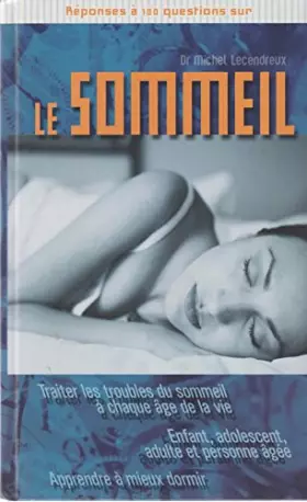 Couverture du produit · Le sommeil