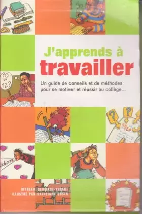 Couverture du produit · J'apprends à travailler