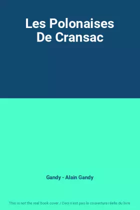Couverture du produit · Les Polonaises De Cransac