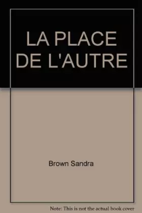 Couverture du produit · La Place De L'autre