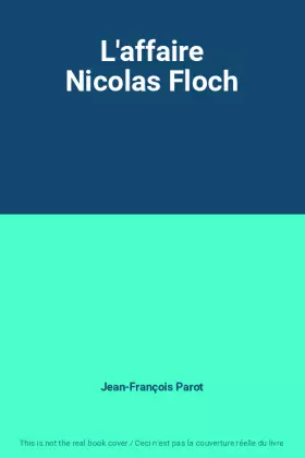 Couverture du produit · L'affaire Nicolas Floch
