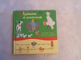 Couverture du produit · 3 histoires d'animaux