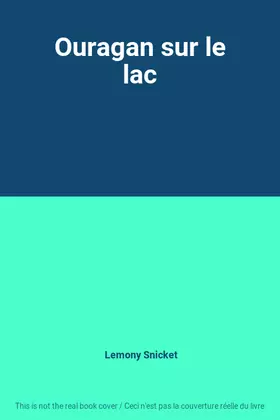 Couverture du produit · Ouragan sur le lac
