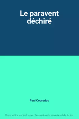 Couverture du produit · Le paravent déchiré