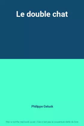 Couverture du produit · Le double chat