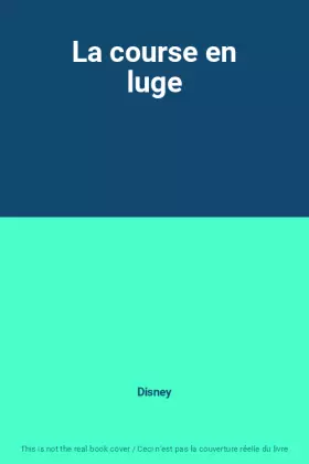 Couverture du produit · La course en luge