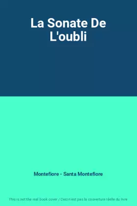 Couverture du produit · La Sonate De L'oubli