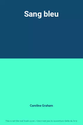 Couverture du produit · Sang bleu