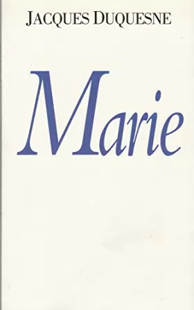 Couverture du produit · Marie