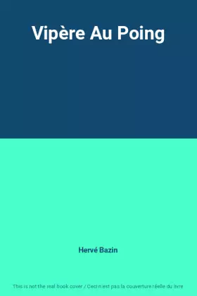 Couverture du produit · Vipère Au Poing