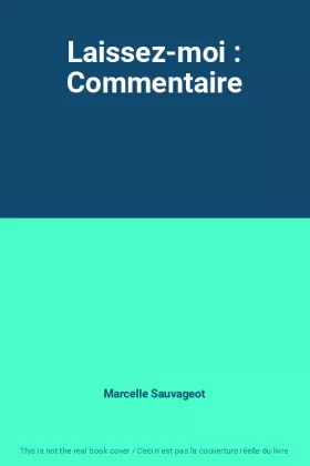 Couverture du produit · Laissez-moi : Commentaire