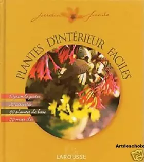 Couverture du produit · Plantes d'intérieur faciles