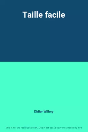 Couverture du produit · Taille facile