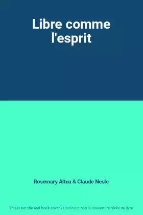 Couverture du produit · Libre comme l'esprit