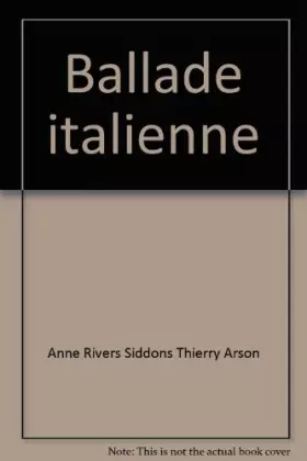 Couverture du produit · Ballade italienne