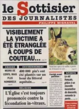 Couverture du produit · Le sottisier des journalistes
