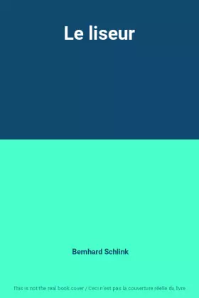 Couverture du produit · Le liseur