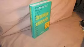 Couverture du produit · Chronologie universelle