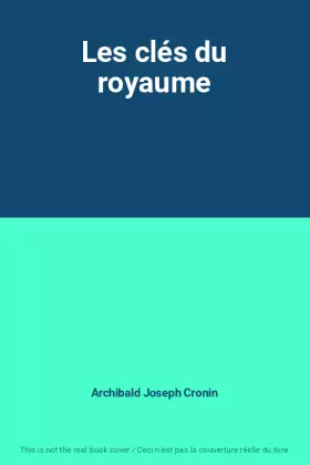 Couverture du produit · Les clés du royaume