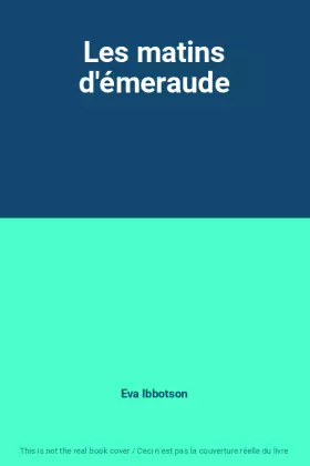 Couverture du produit · Les matins d'émeraude