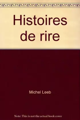 Couverture du produit · Histoires de rire