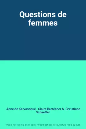 Couverture du produit · Questions de femmes