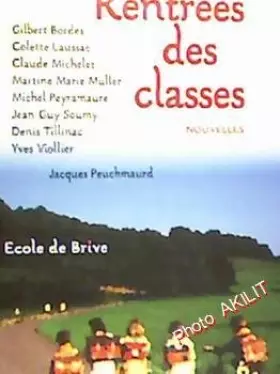 Couverture du produit · Rentrées des classes