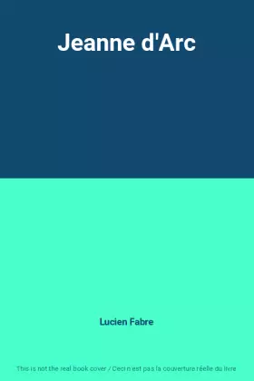 Couverture du produit · Jeanne d'Arc