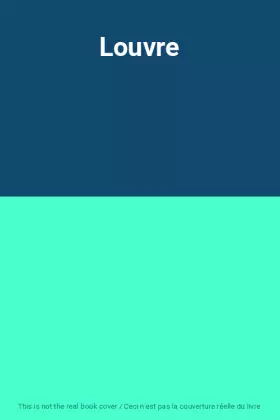 Couverture du produit · Louvre