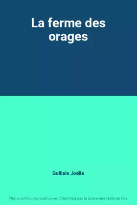 Couverture du produit · La ferme des orages