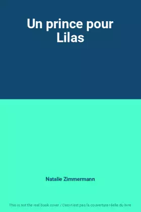 Couverture du produit · Un prince pour Lilas