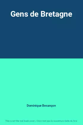 Couverture du produit · Gens de Bretagne