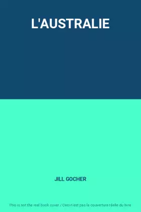 Couverture du produit · L'AUSTRALIE