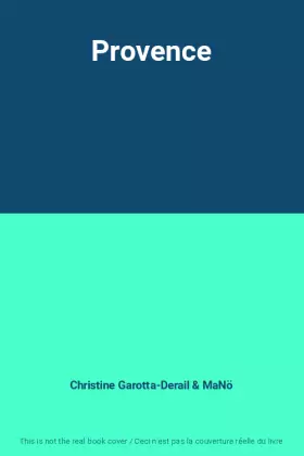 Couverture du produit · Provence