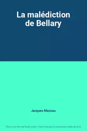 Couverture du produit · La malédiction de Bellary