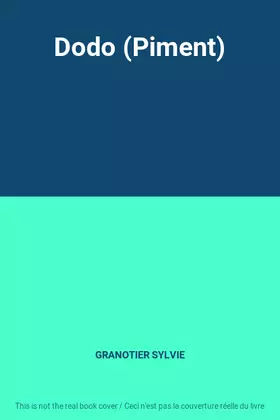 Couverture du produit · Dodo (Piment)