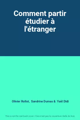 Couverture du produit · Comment partir étudier à l'étranger