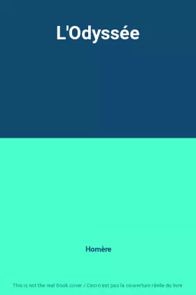 Couverture du produit · L'Odyssée