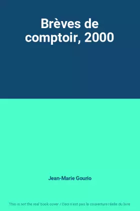 Couverture du produit · Brèves de comptoir, 2000