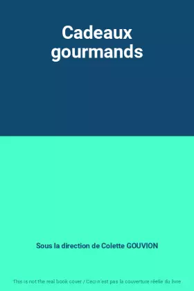 Couverture du produit · Cadeaux gourmands