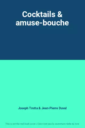 Couverture du produit · Cocktails & amuse-bouche
