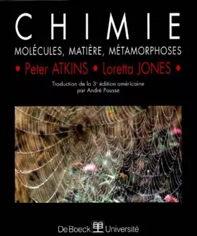 Couverture du produit · Chimie. Molécules, matière, métamorphoses