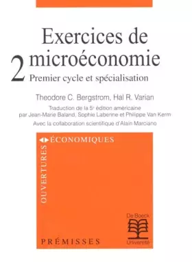 Couverture du produit · Exos microéconomie, tome 2