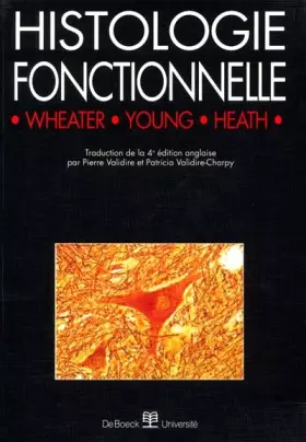 Couverture du produit · Histologie fonctionnelle